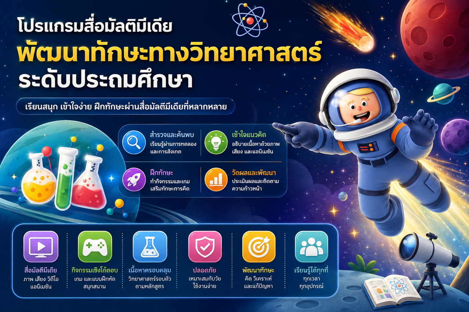 โปรแกรมพัฒนาทักษะวิทยาศาสตร์